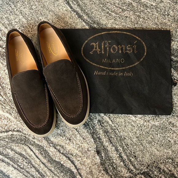 Alfonsi Other - Alfonsi Milano Suede Loafer size 42 (9.5)